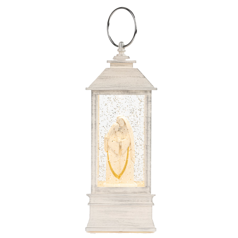Light-up Musical Holy Family Resin Nativity Lantern, , large