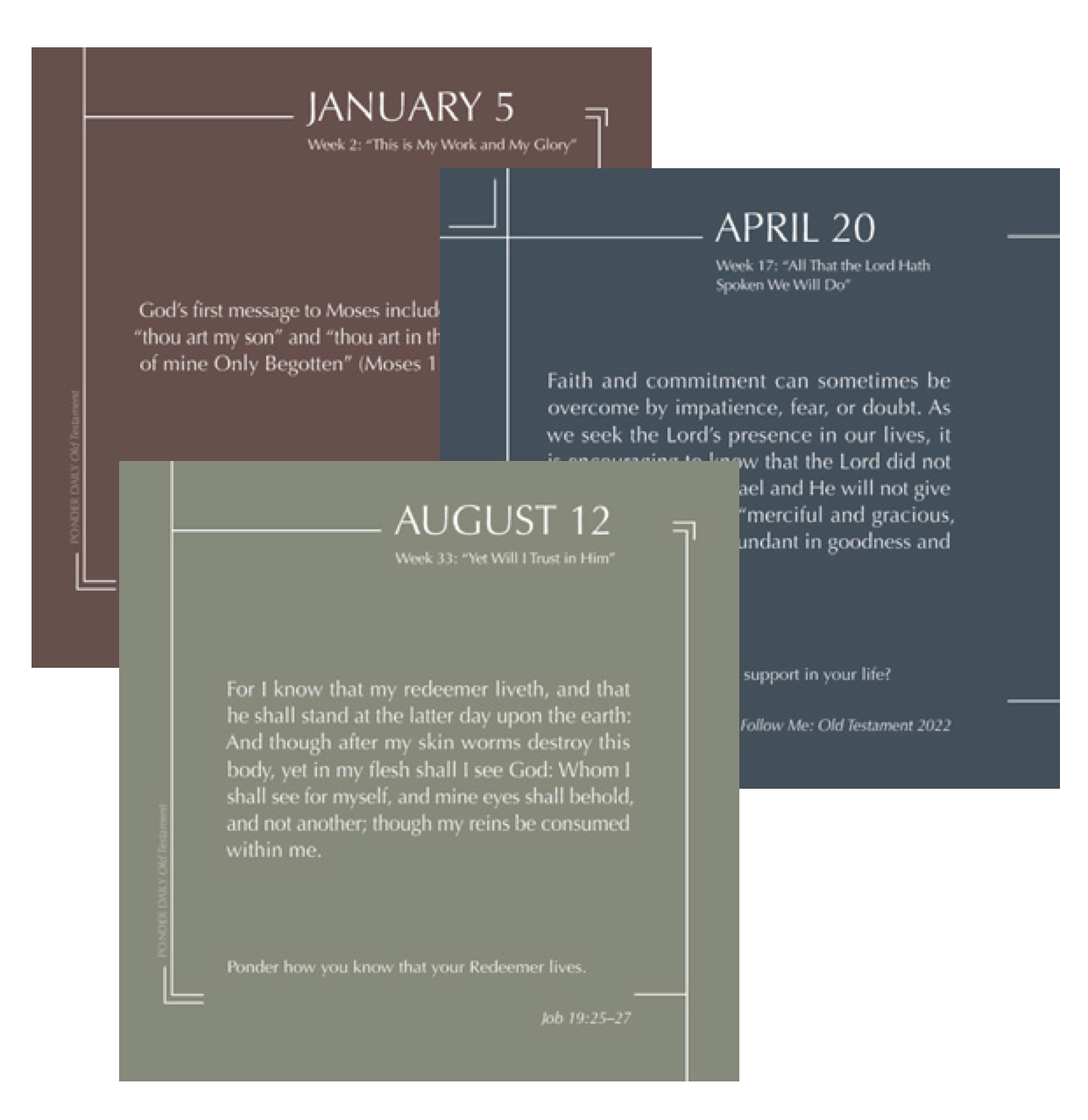 Ponder Daily Old Testament 2026 Desktop Calendar, , large