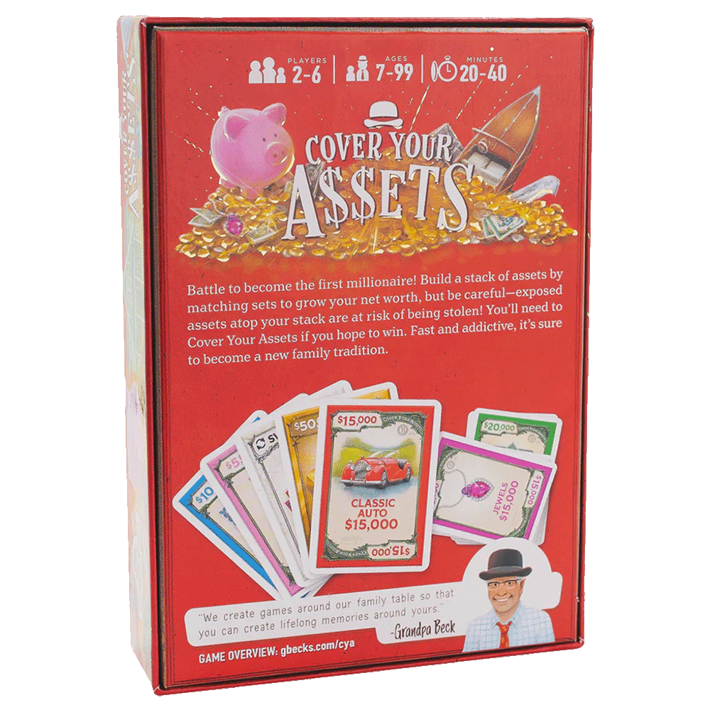 Cover Your Assets Card Game, , large image number 1