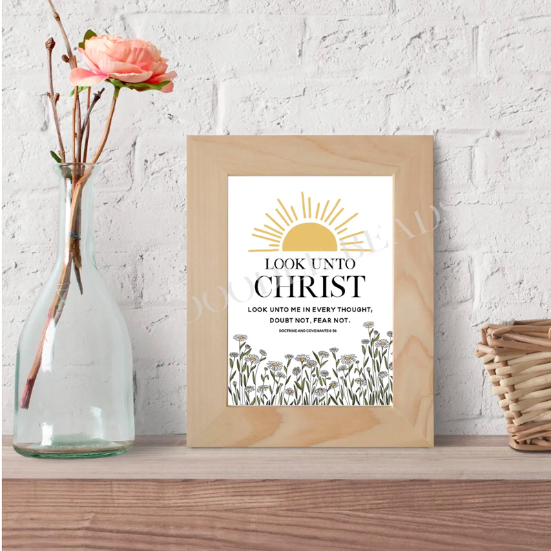 Look unto Christ 2025 Youth Theme Sun Print, , large image number 1