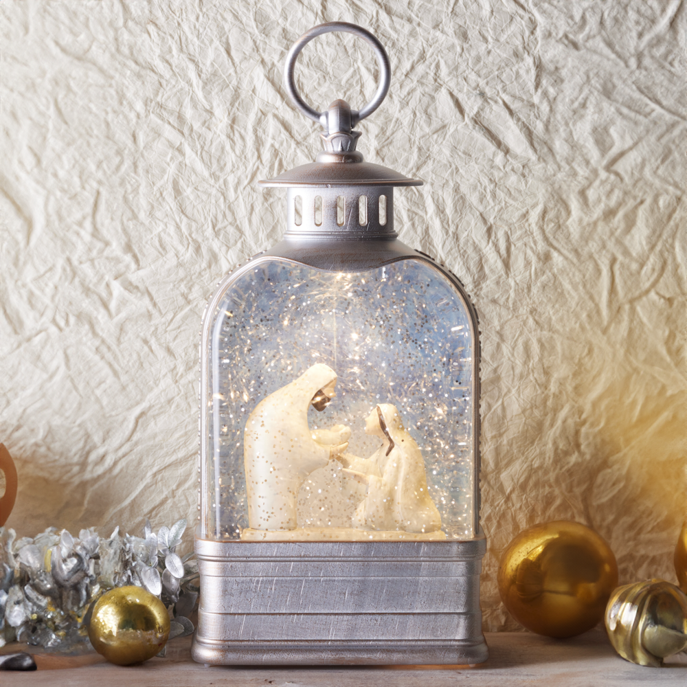 Love's Pure Light Kate Lee Nativity Lantern, , large