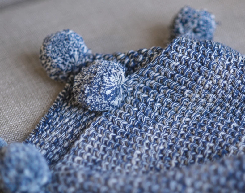 Throw Blanket with Pom Poms, , large image number 8