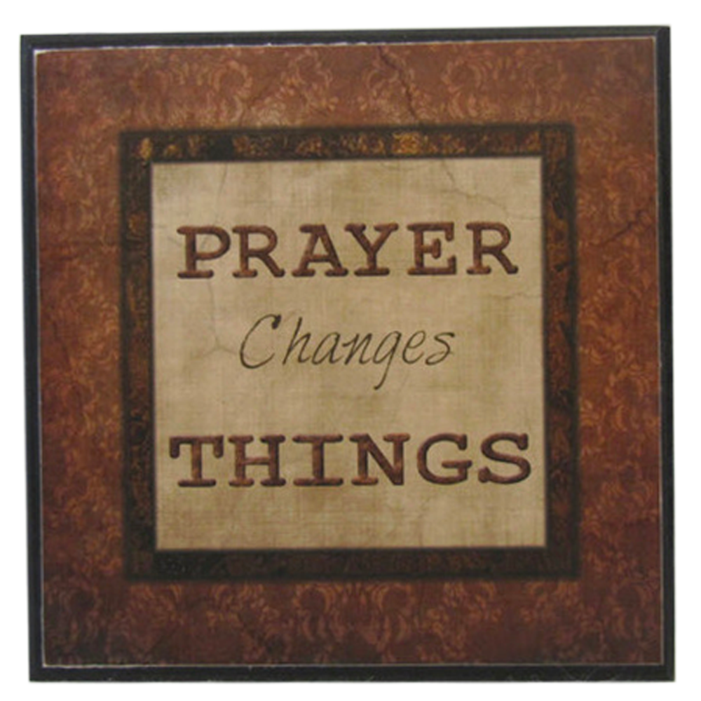 Prayer Changes Things (5x5 Wall Decor), , large image number 0