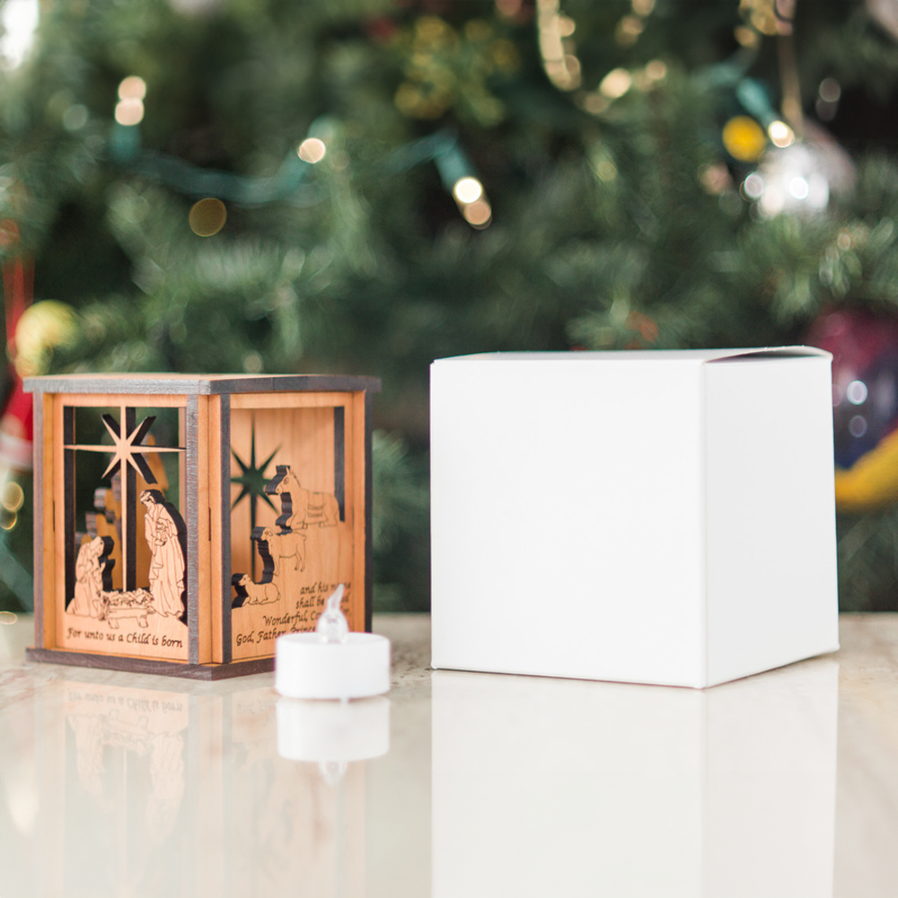 Storytime Wood Nativity Box, , large image number 1