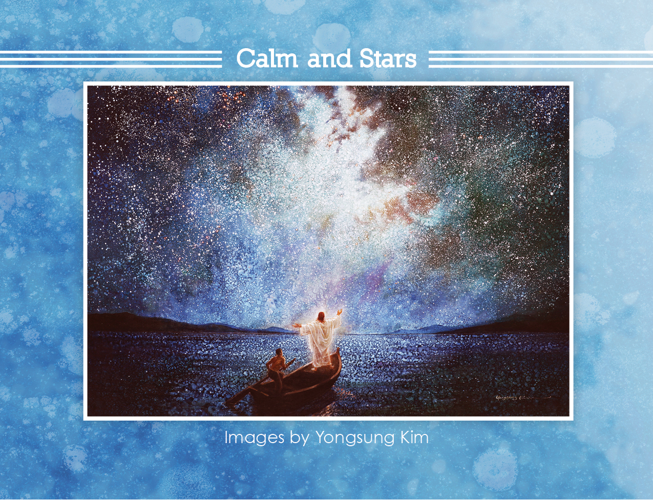 Calm and Stars Card Set