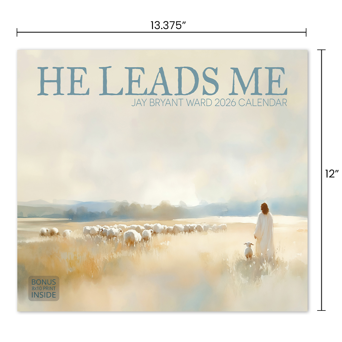 2026 He Leads Me Calendar, , large