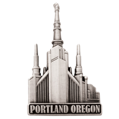 Portland Temple Pin, , large image number 0