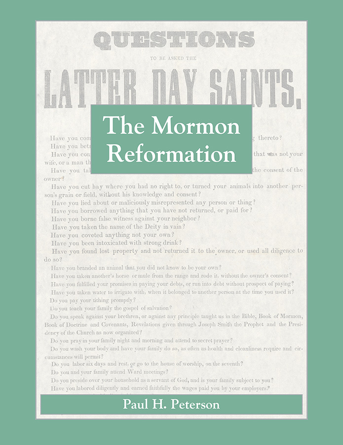 The Mormon Reformation, , large image number 0