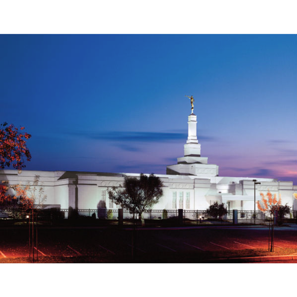 Fresno California Temple Print, , large image number 0
