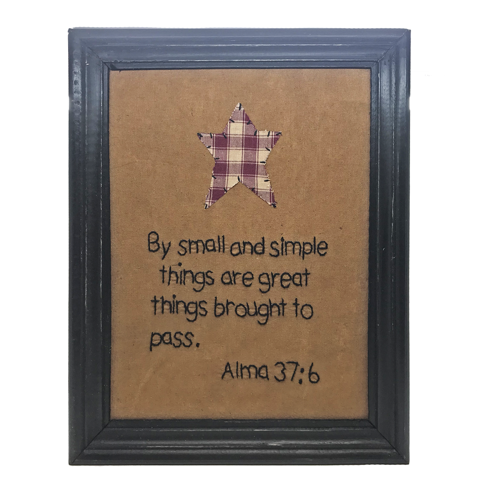 By Small & Simple Things (13x11 Stitchery)