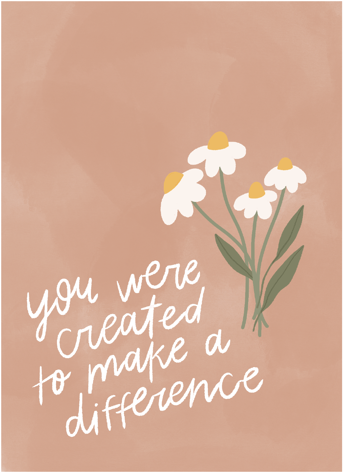 Created to Make a Difference Print