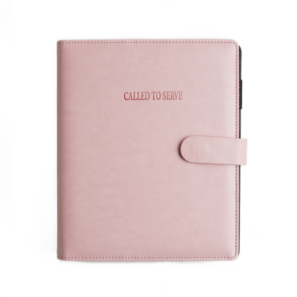 Called to Serve Leather Missionary 3-Ring Journal