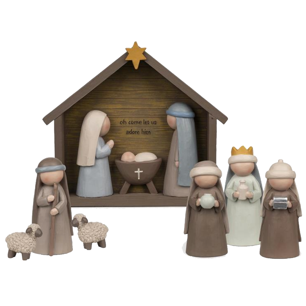 "O Come Let Us Adore Him" Nativity, , large image number 0