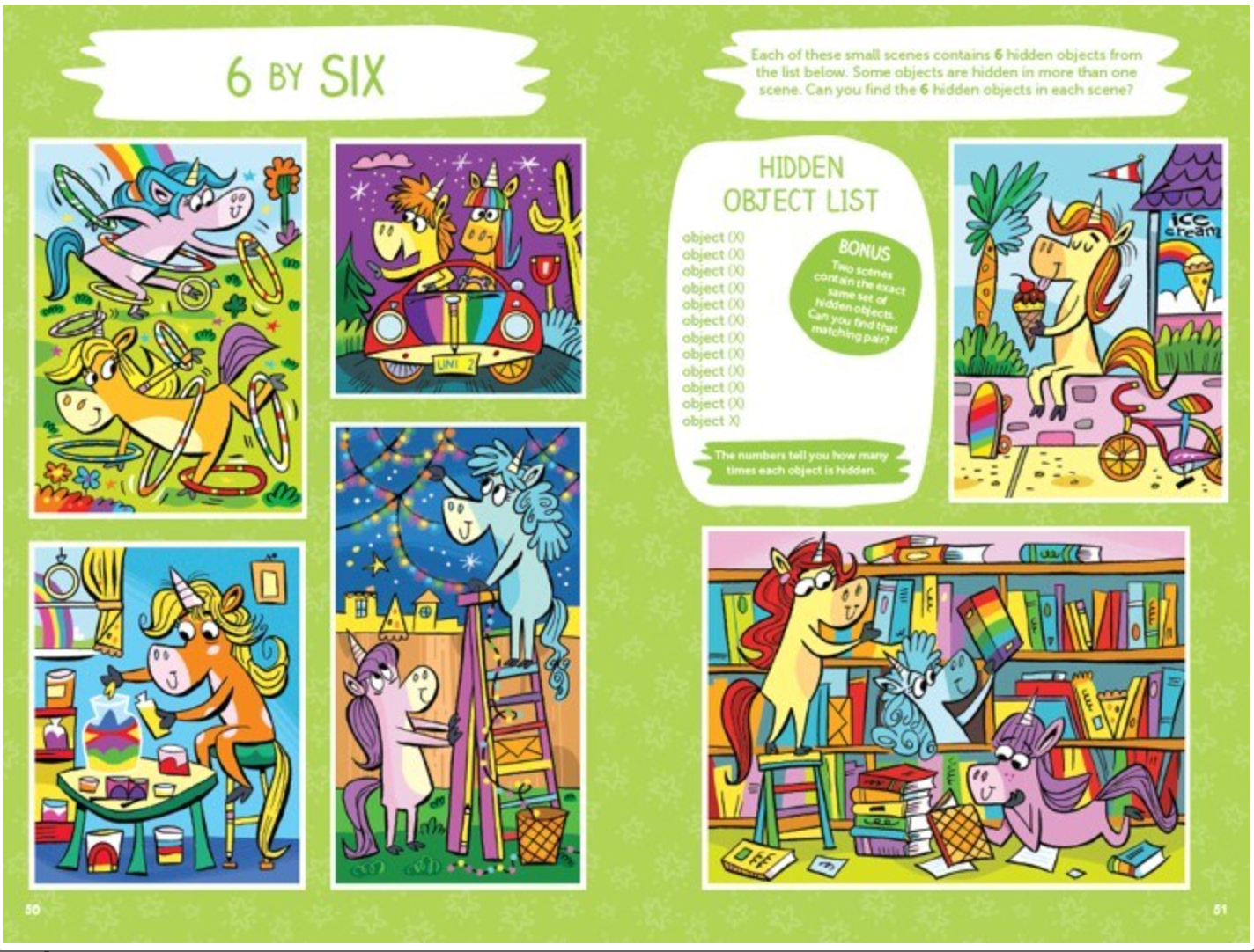 Scratch-Off Hidden Pictures Unicorn Puzzles, , large image number 2
