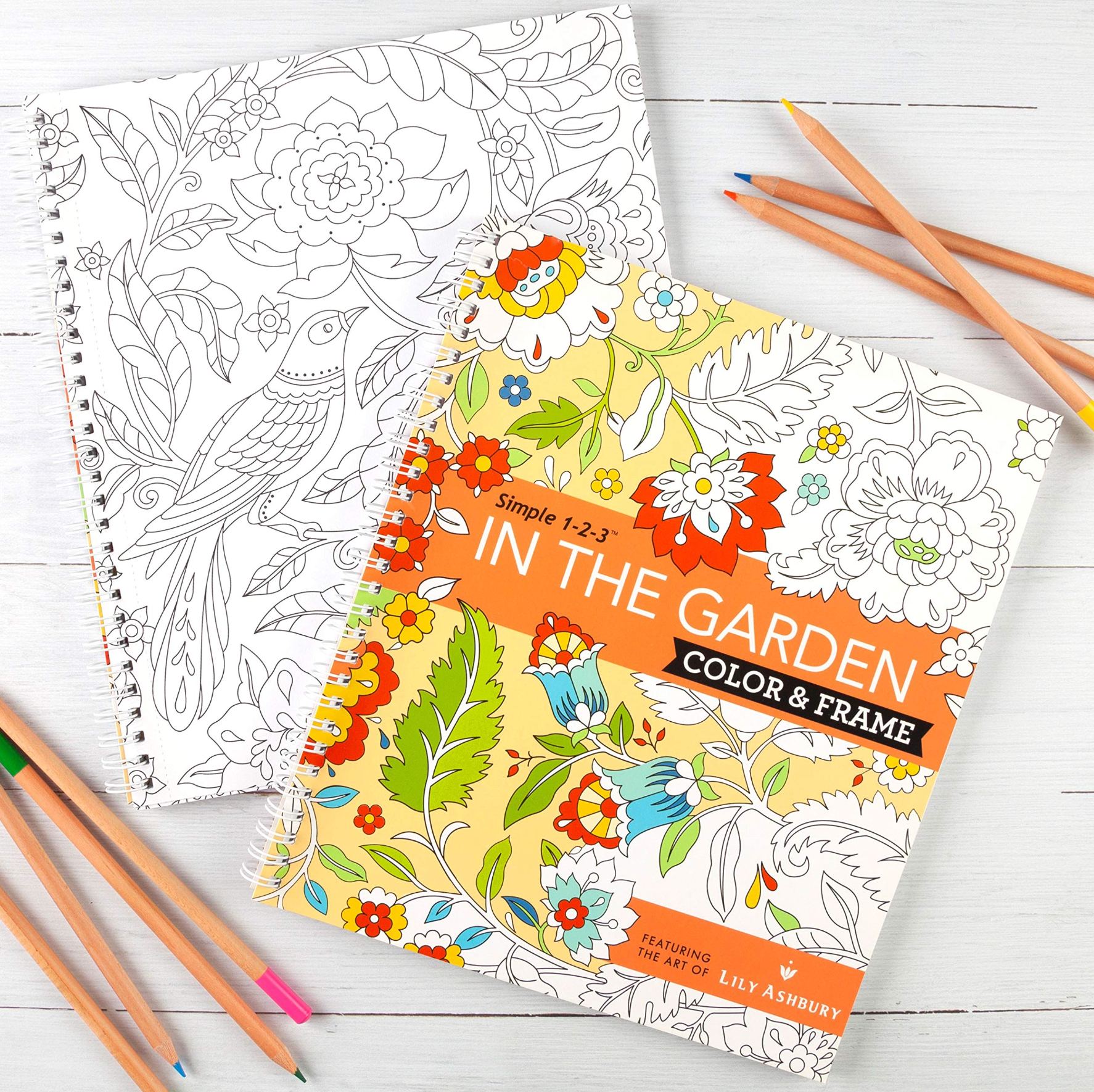 In the Garden Adult Coloring Book, , large image number 1