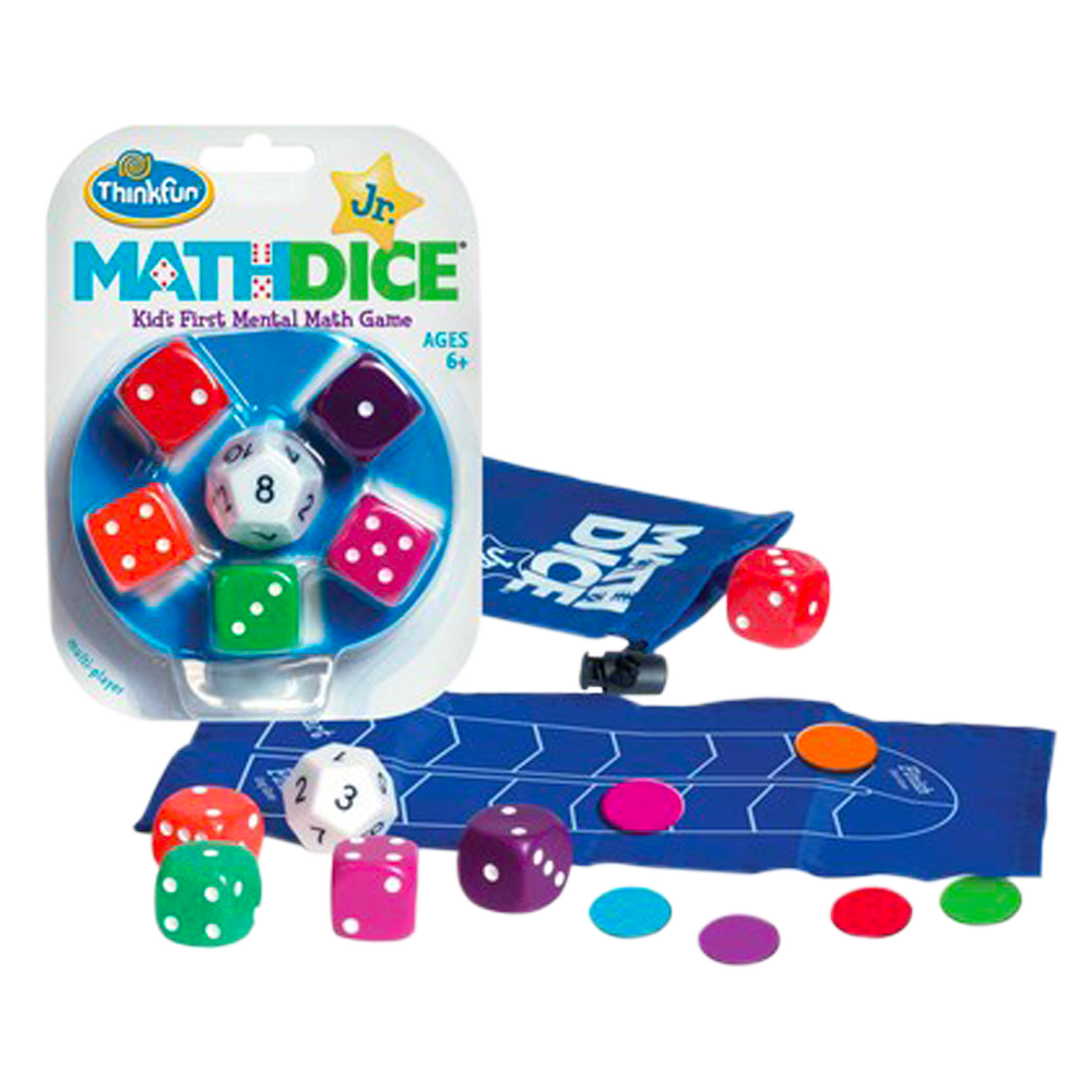 Math Dice Jr. Game, , large image number 0