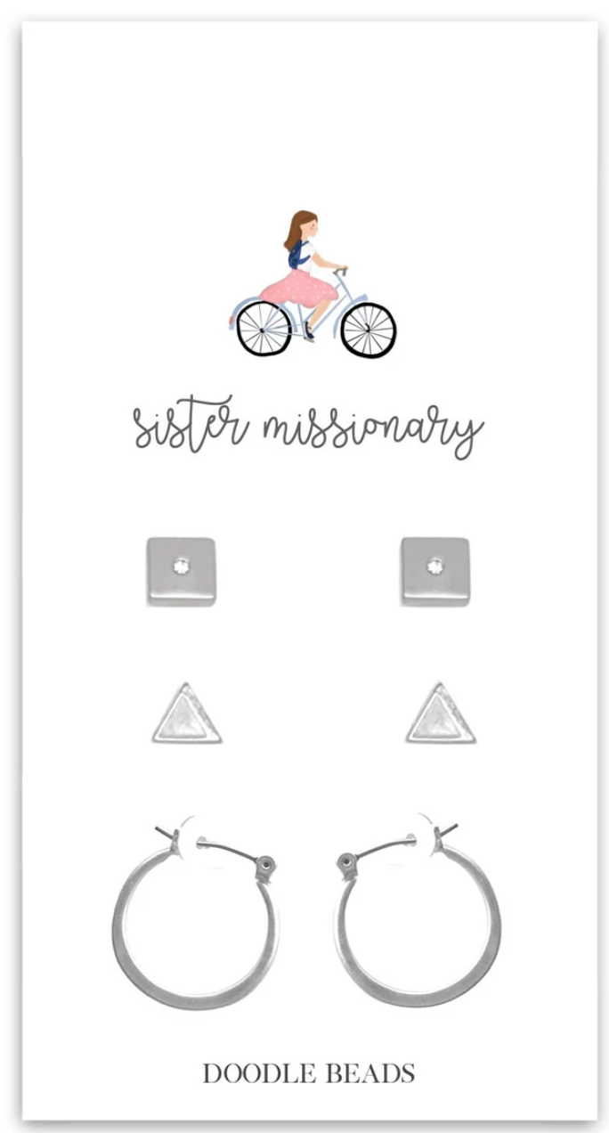 Sister Missionary Emma Earring Set
