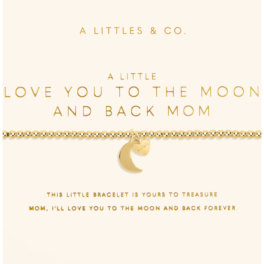 Love You to the Moon and Back Mom Bracelet, , large image number 0