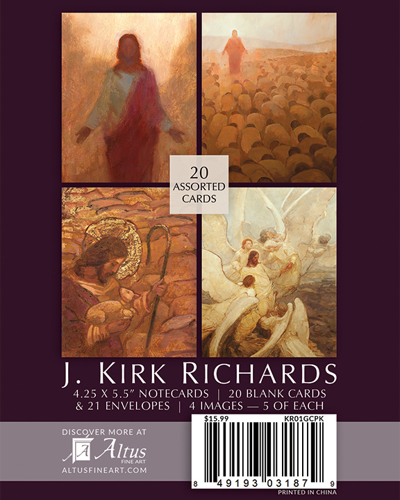 J. Kirk Richards Notecard Set, , large