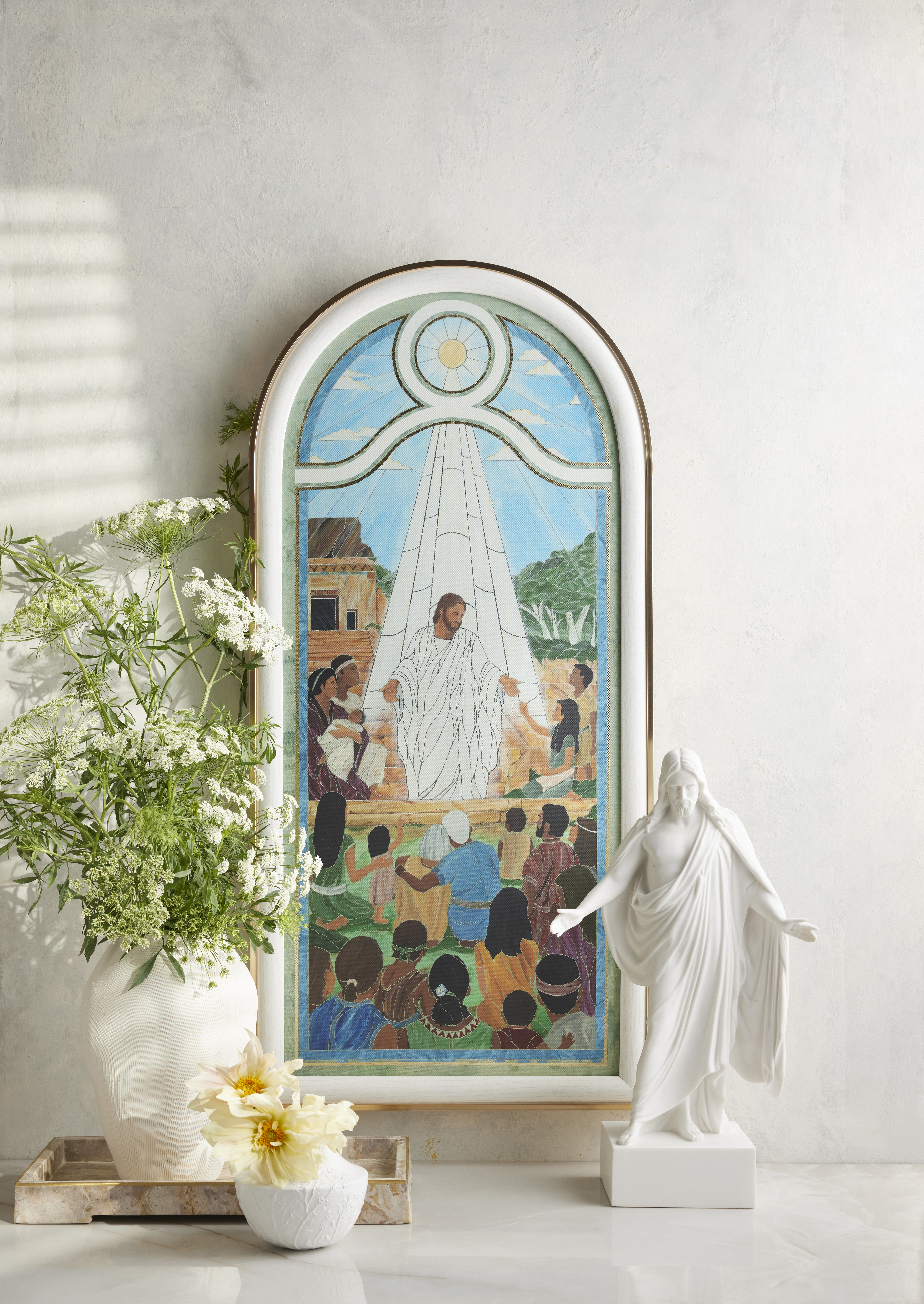 Arise and Come Forth Unto Me (38x18 Framed Canvas Print), , large image number 0