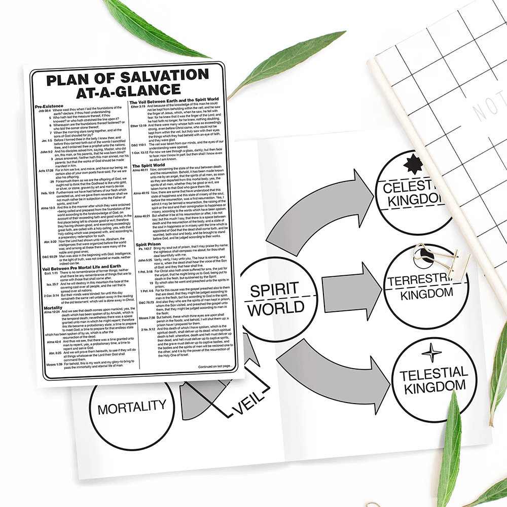 At-a-Glance Plan of Salvation, , large