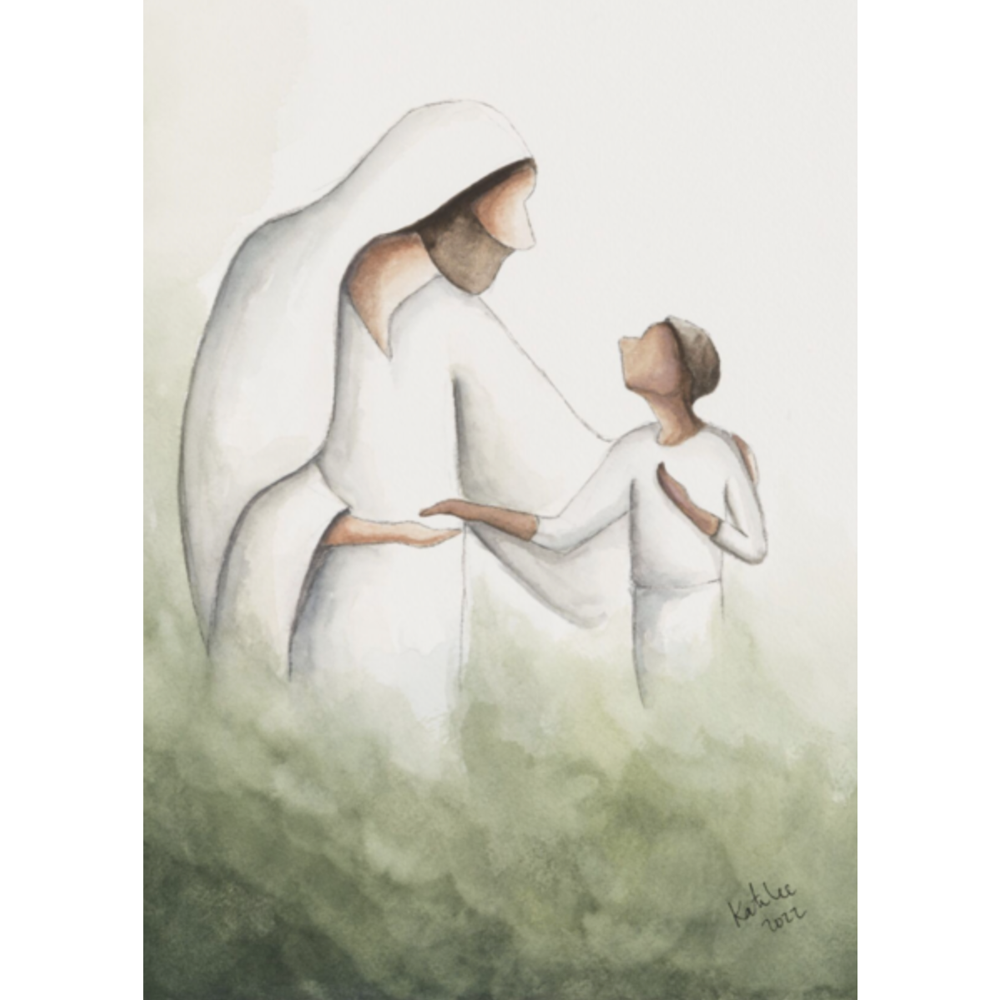 I Am His Disciple Baptism Greeting Card