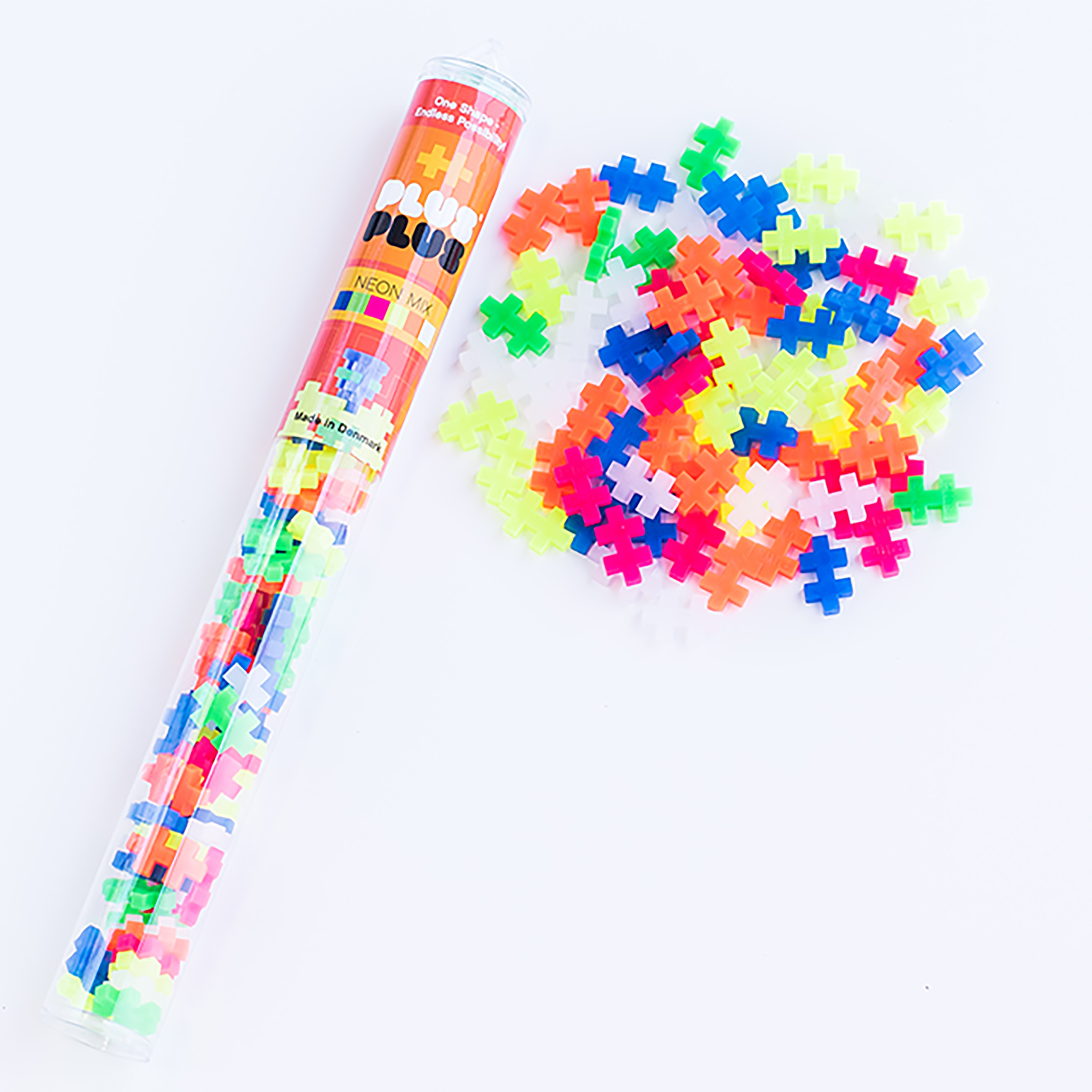 Plus Plus Neon Mix Mini Tube, , large image number 1