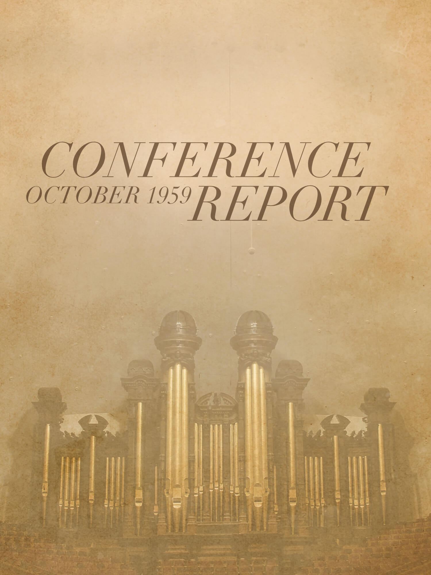 Conference Report, October 1959, , large image number 0