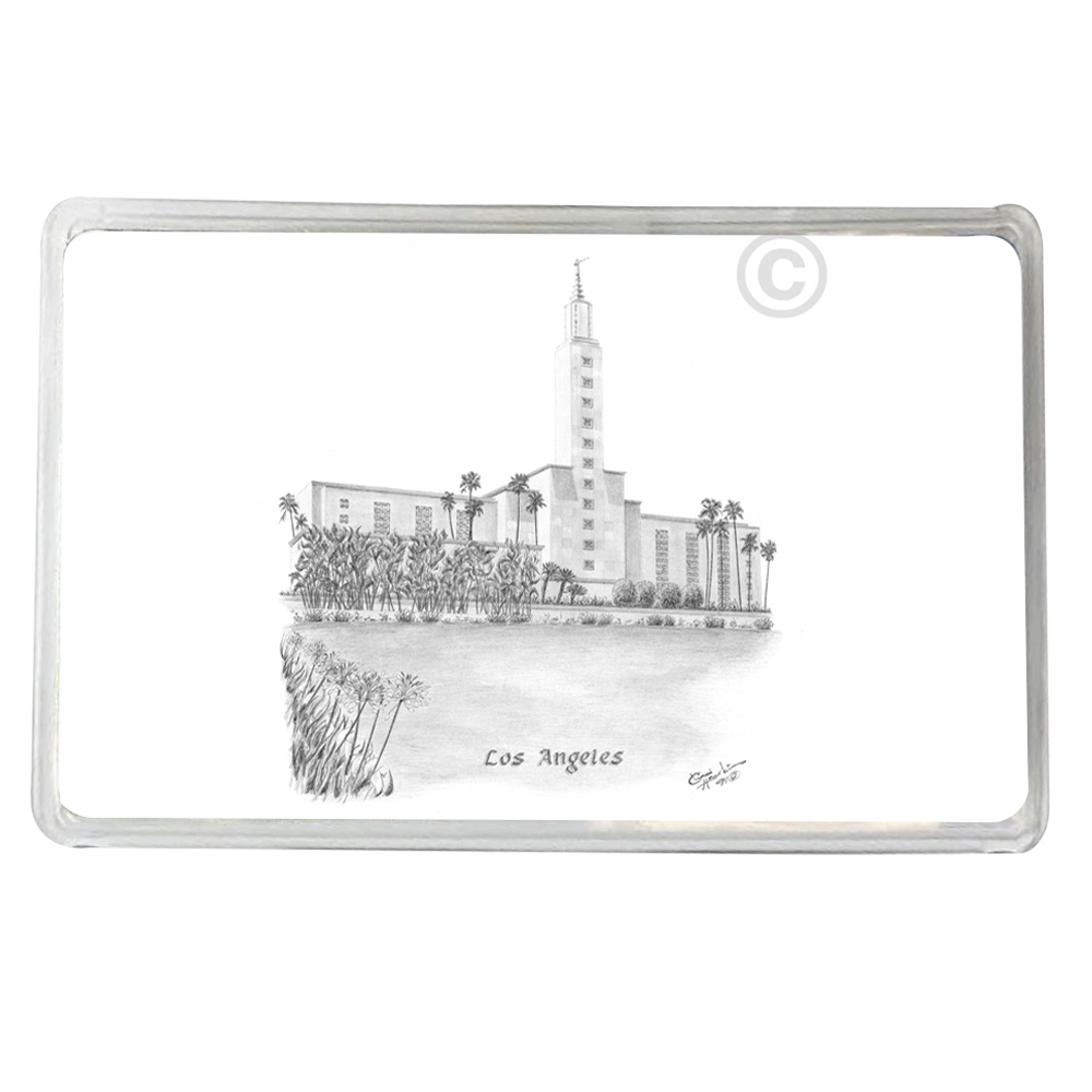 Los Angeles Temple Recommend Holder, , large image number 0