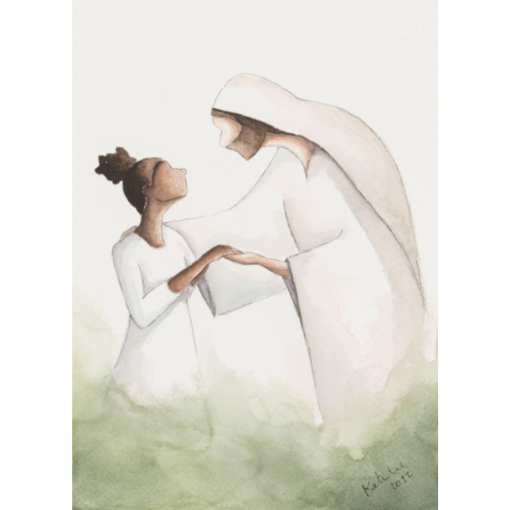 I Am His Baptism Greeting Card, , large image number 0