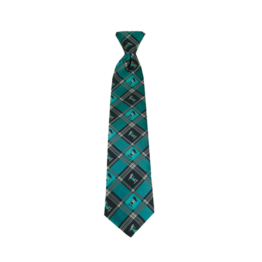 Boys' Blue Captain Moroni Zipper Necktie