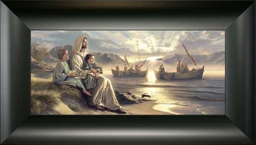Men of Galilee (26x15 Framed Canvas), , large image number 0