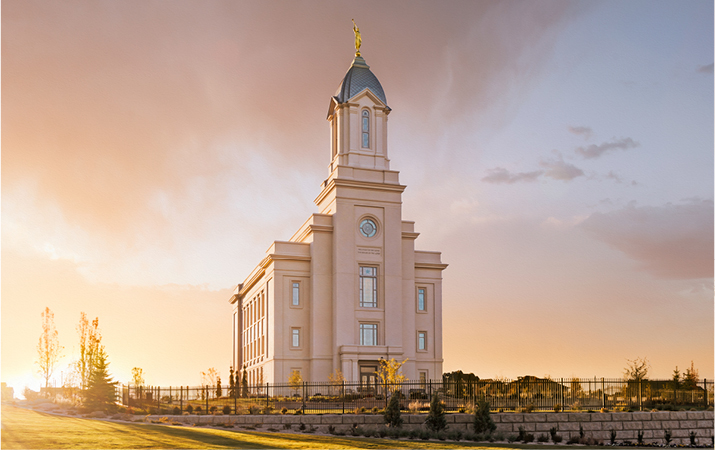 Cedar City Temple Recommend Holder, , large image number 1