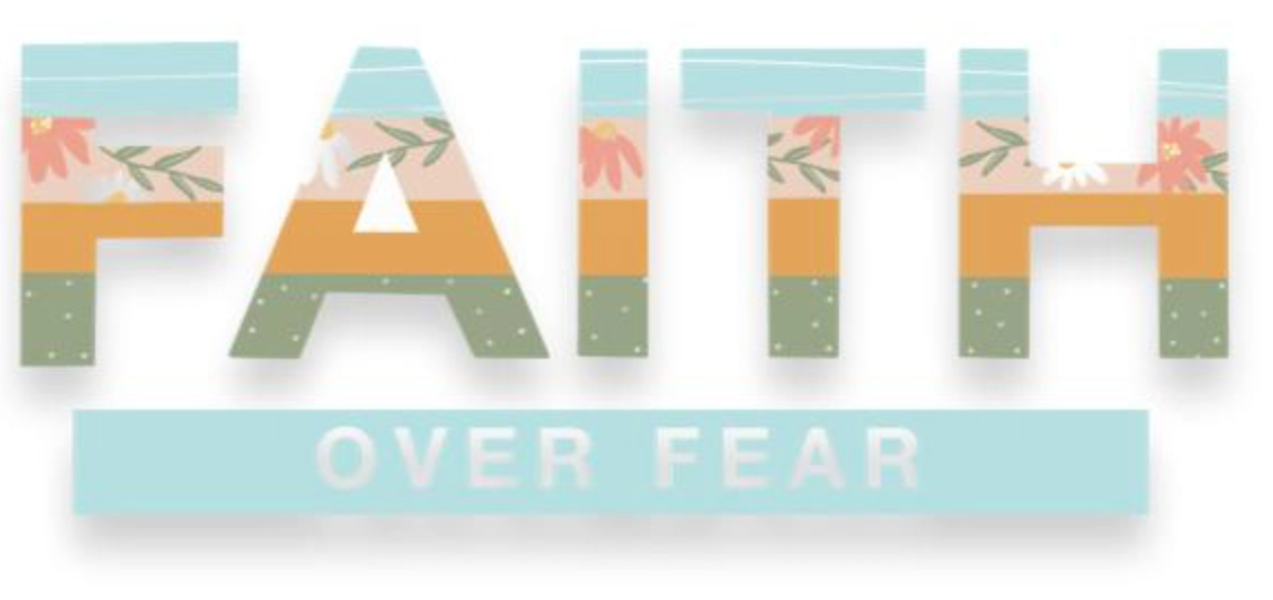 Faith Over Fear Sticker, , large image number 0