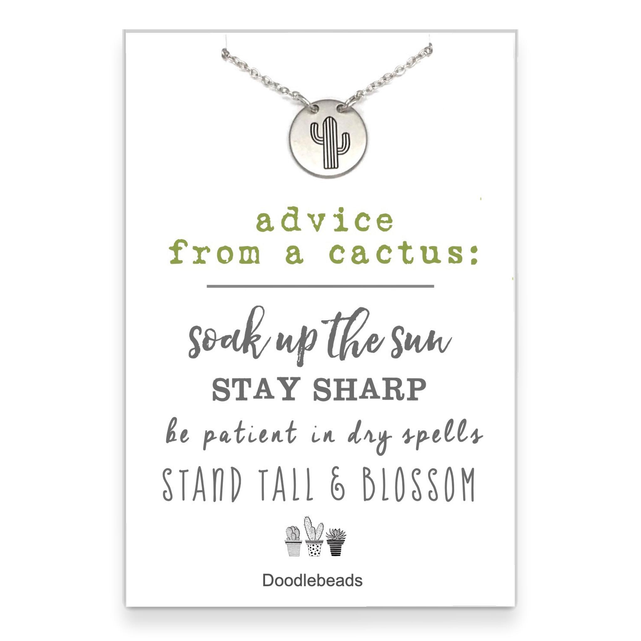 Advice from a Cactus Necklace, , large image number 0