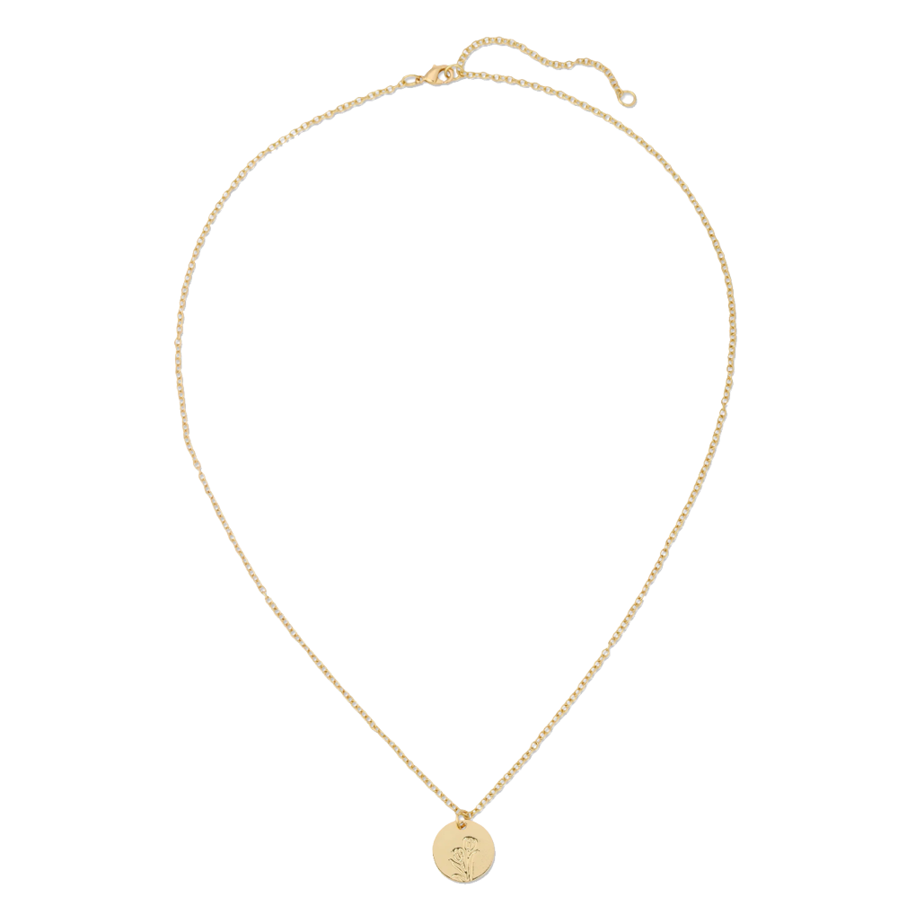 Tulip Botanical Necklace, , large image number 1