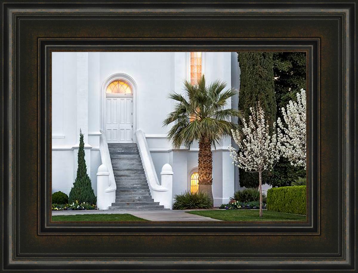 St. George Temple Peace Be Still (22x29 Framed Art), , large image number 0