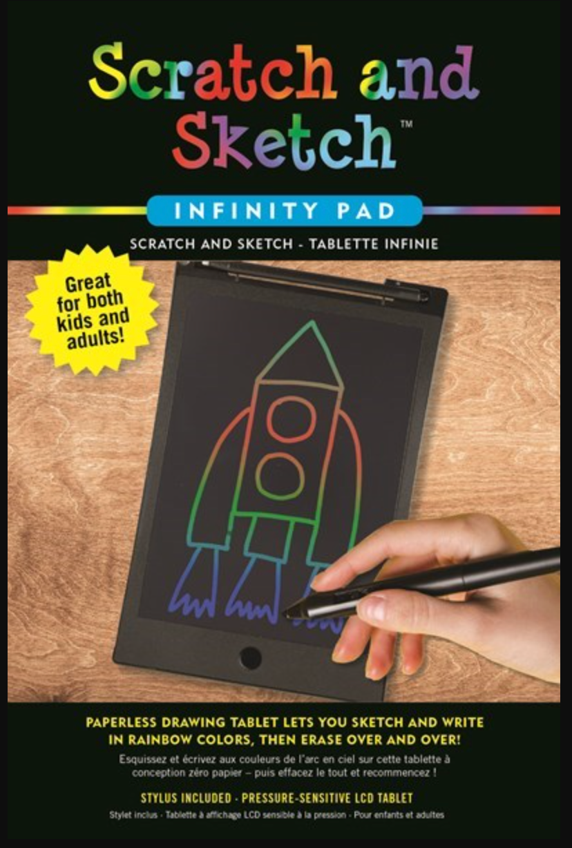 Scratch and Sketch Infinity Pad, , large image number 0