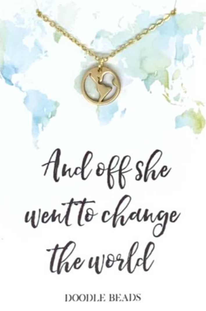 Change the World Necklace