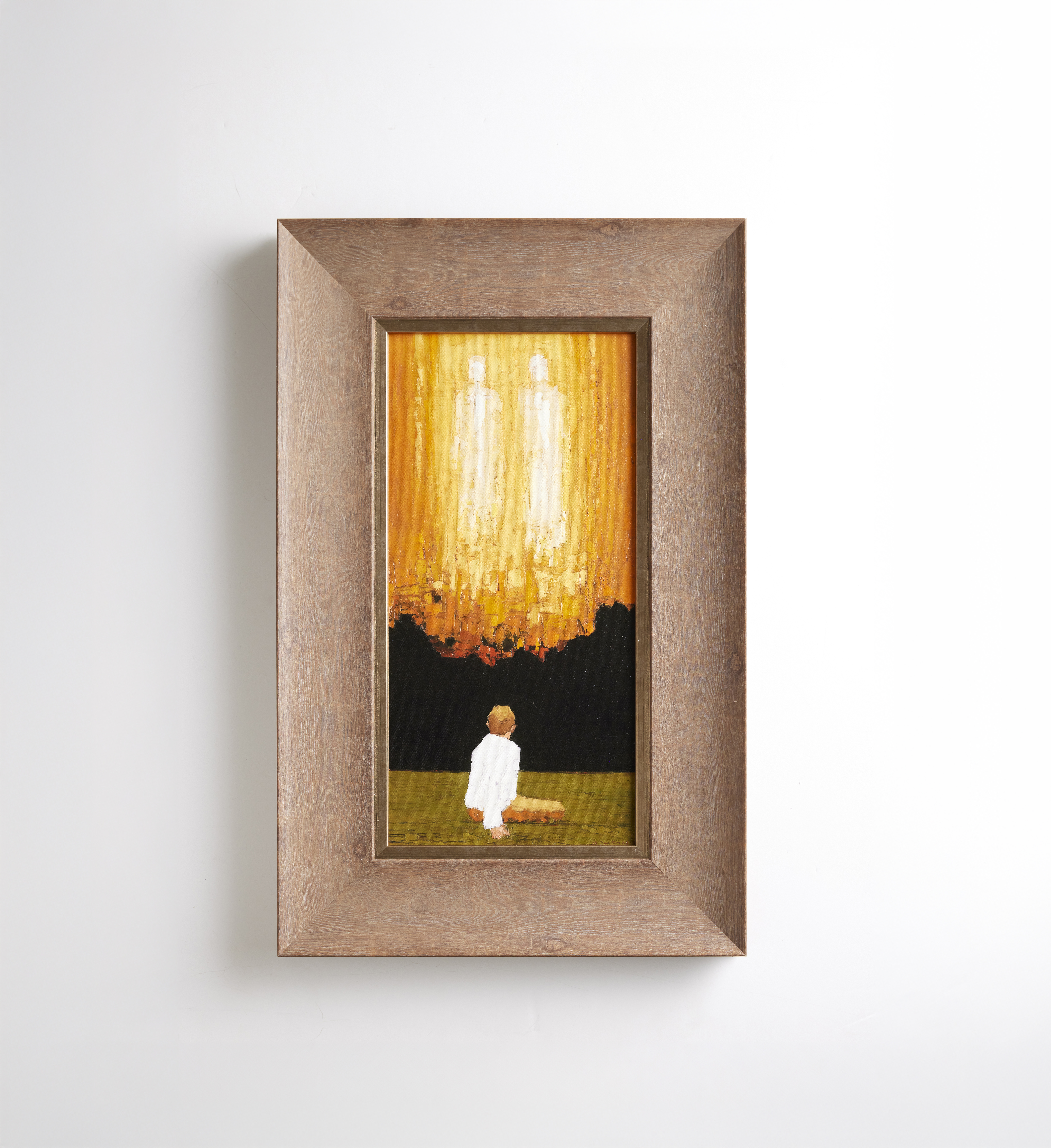 Early Spring 1820 (15.25"x24" Framed Canvas Giclee)
