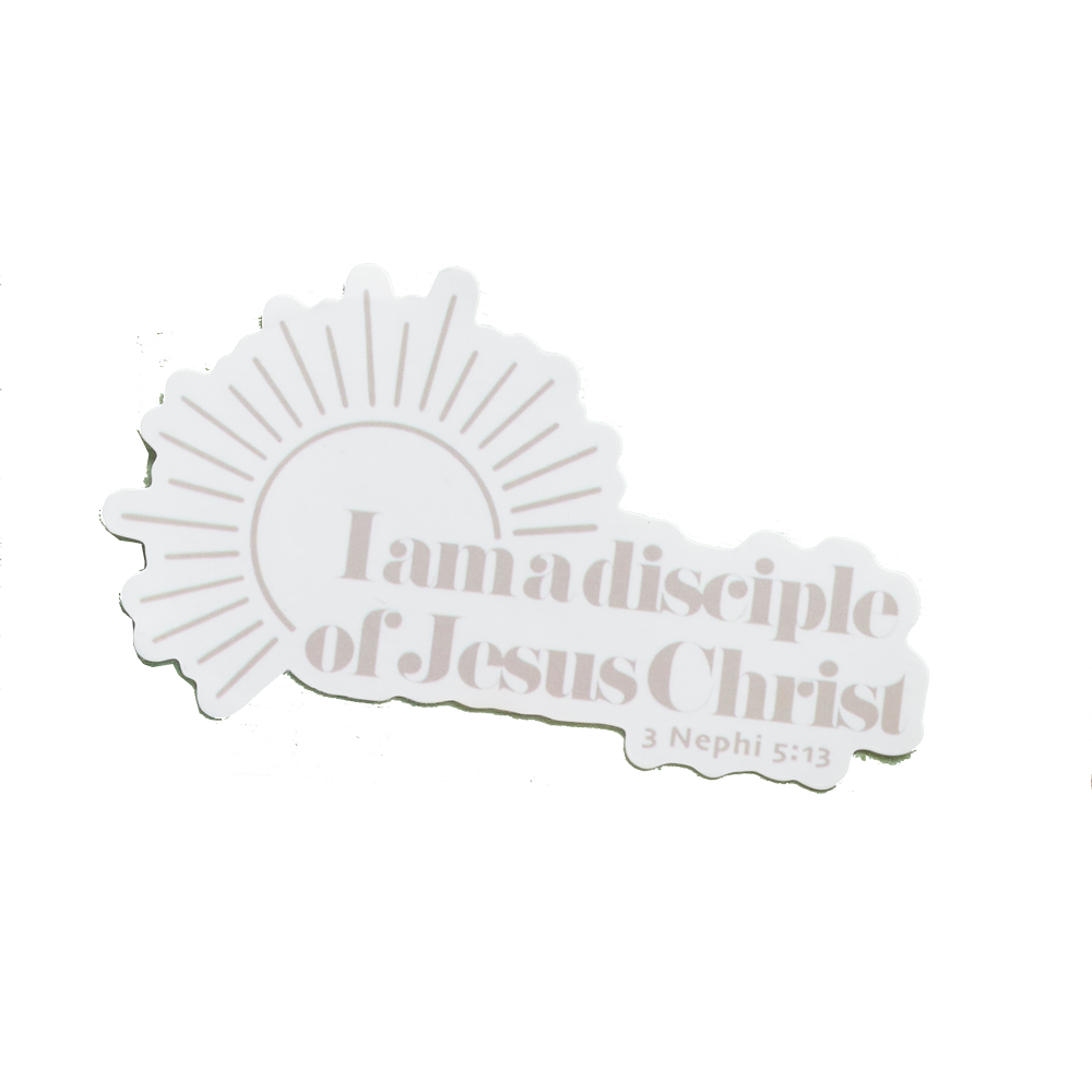 I Am a Disciple 2024 Youth Theme Sun Sticker