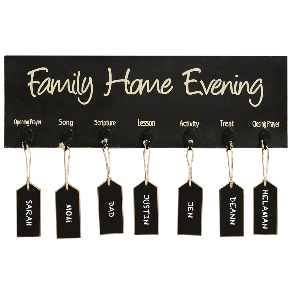 Family Home Evening Board w/Tags, , large image number 0