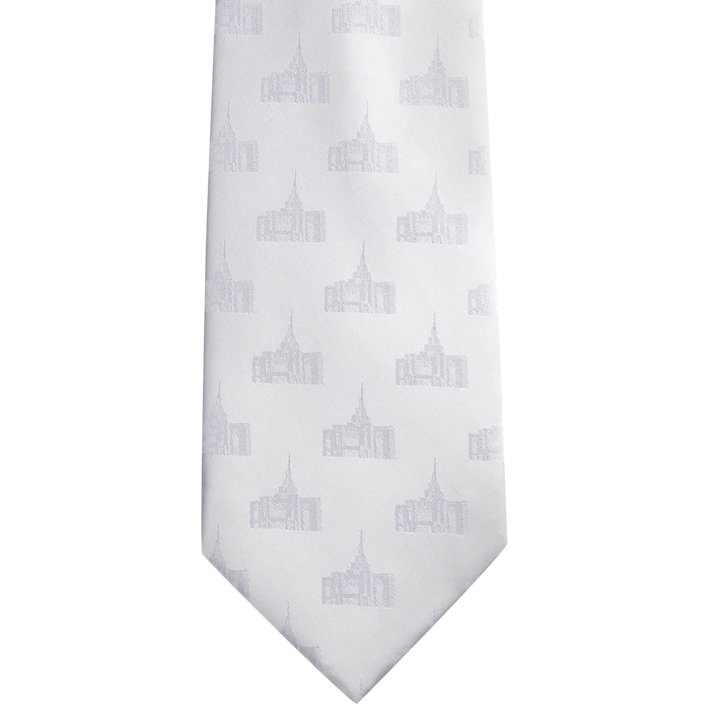 Men's Saratoga Springs Utah Temple Necktie, , large image number 1