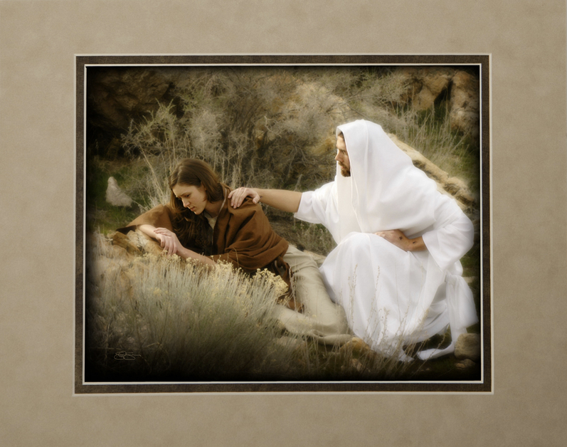 The Comforter 11x14 Matted Print