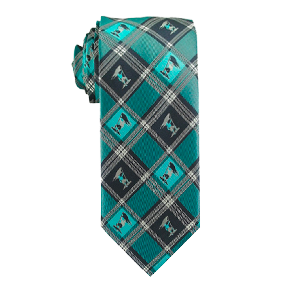 Men's Blue Captain Moroni Necktie, , large image number 0