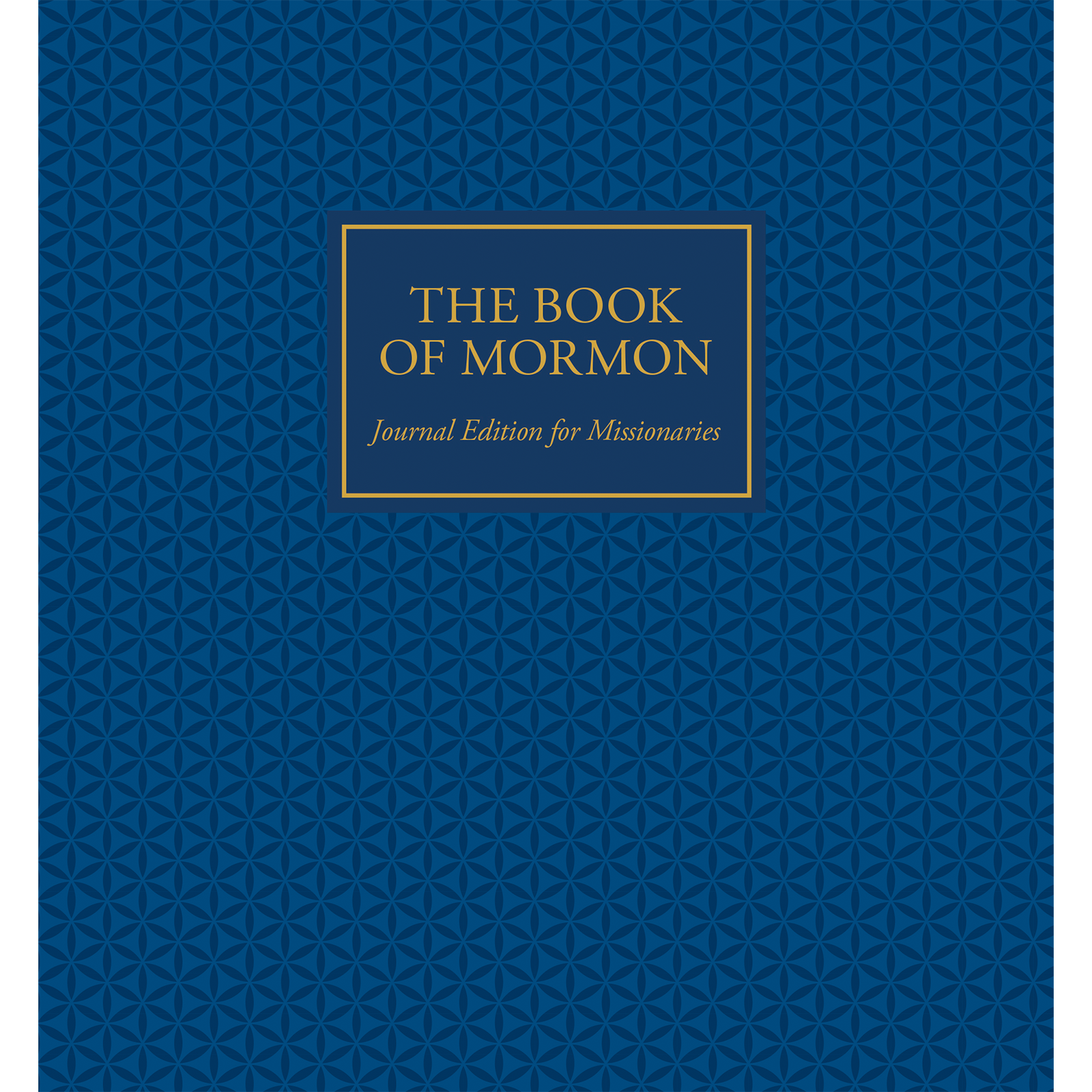 The Book of Mormon, A Journal for Missionaries, Blue (No Index)