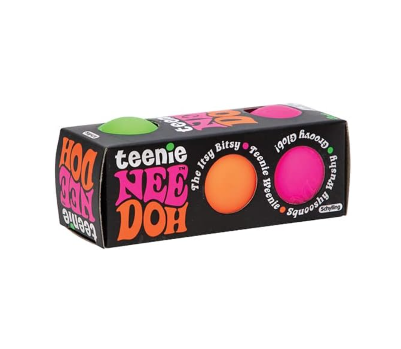 NeeDoh Teenie 3 Pack (Assorted Colors)