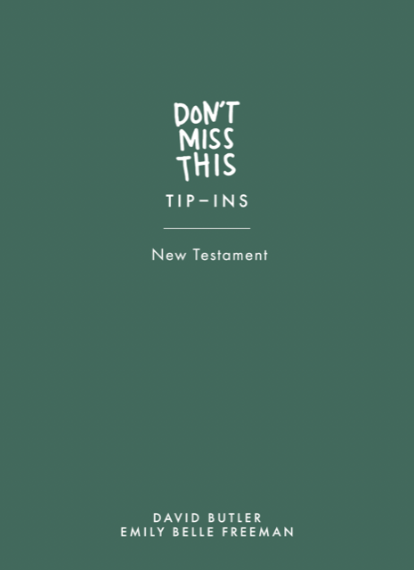 Don't Miss This Tip-Ins for The New Testament