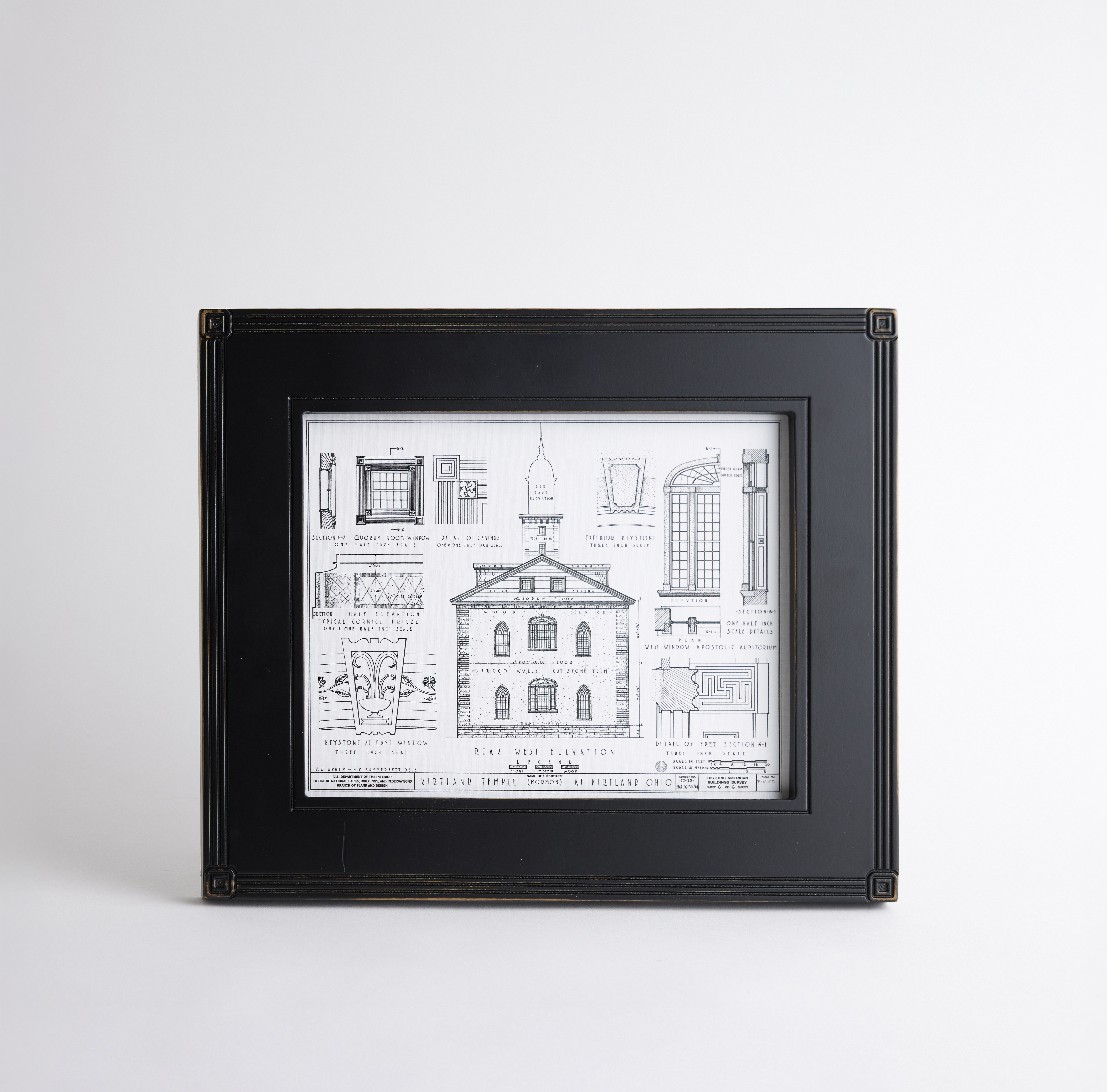 Kirtland Temple (15x12 Framed Art)