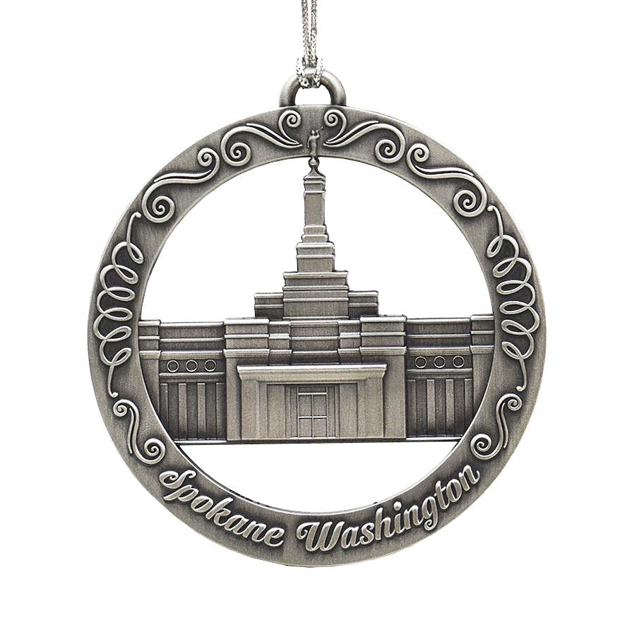 Spokane Washington Temple Ornament, , large